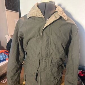 L.L. Bean Olive Military Field Jacket